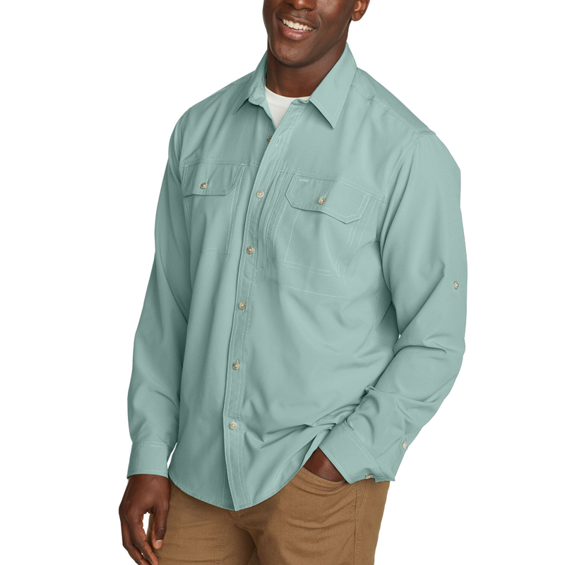 EDDIE BAUER ATLAS EXPLORATION FLEX CAMISA MANGA LARGA MEN