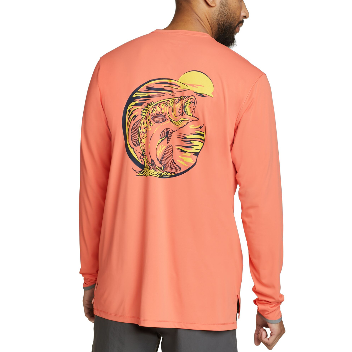 EDDIE BAUER SOLARFOIL UPF 2.0 CREW SUÉTER MANGA LARGA MEN