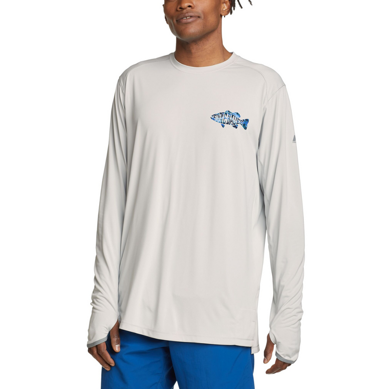 EDDIE BAUER SOLARFOIL UPF 2.0 CREW SUÉTER MANGA LARGA MEN