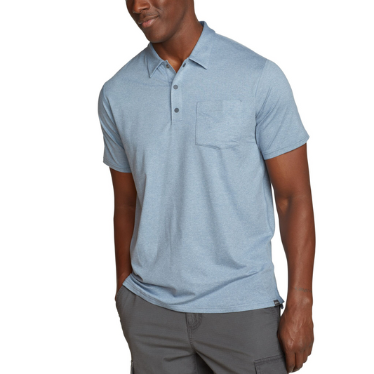 EDDIE BAUER MOUNTAIN TREK POLO MEN