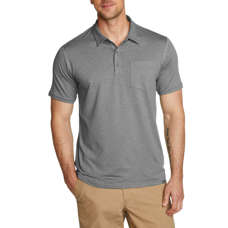 EDDIE BAUER MOUNTAIN TREK POLO MEN