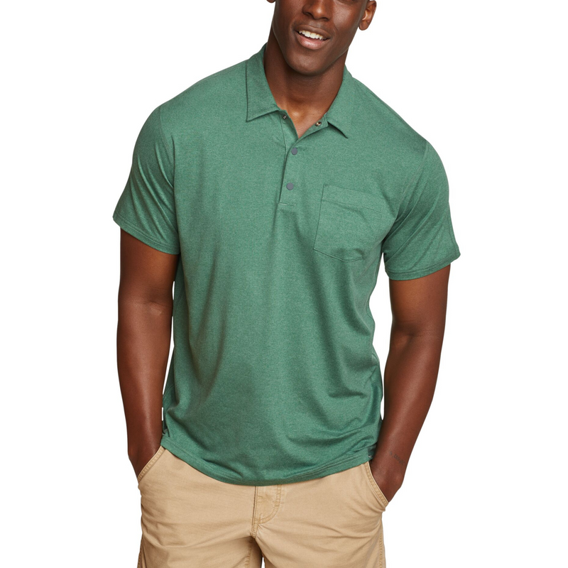 EDDIE BAUER MOUNTAIN TREK POLO MEN