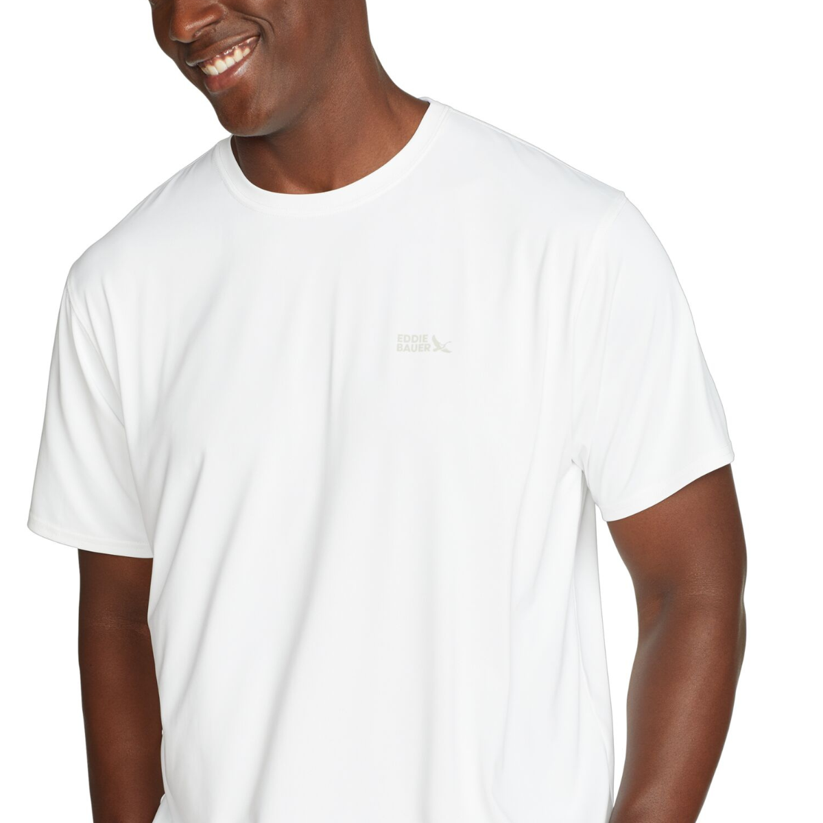 EDDIE BAUER SOLARFOIL UPF CREW SUÉTER MANGA CORTA MEN