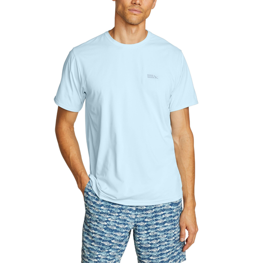 EDDIE BAUER SOLARFOIL UPF CREW SUÉTER MANGA CORTA MEN