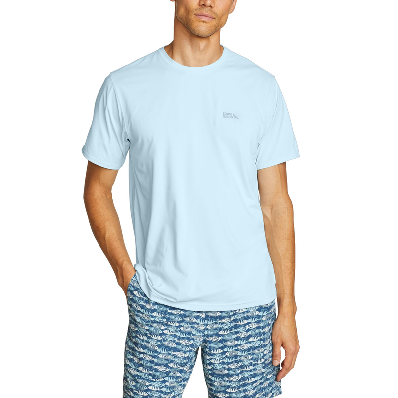 EDDIE BAUER SOLARFOIL UPF CREW SUÉTER MANGA CORTA MEN