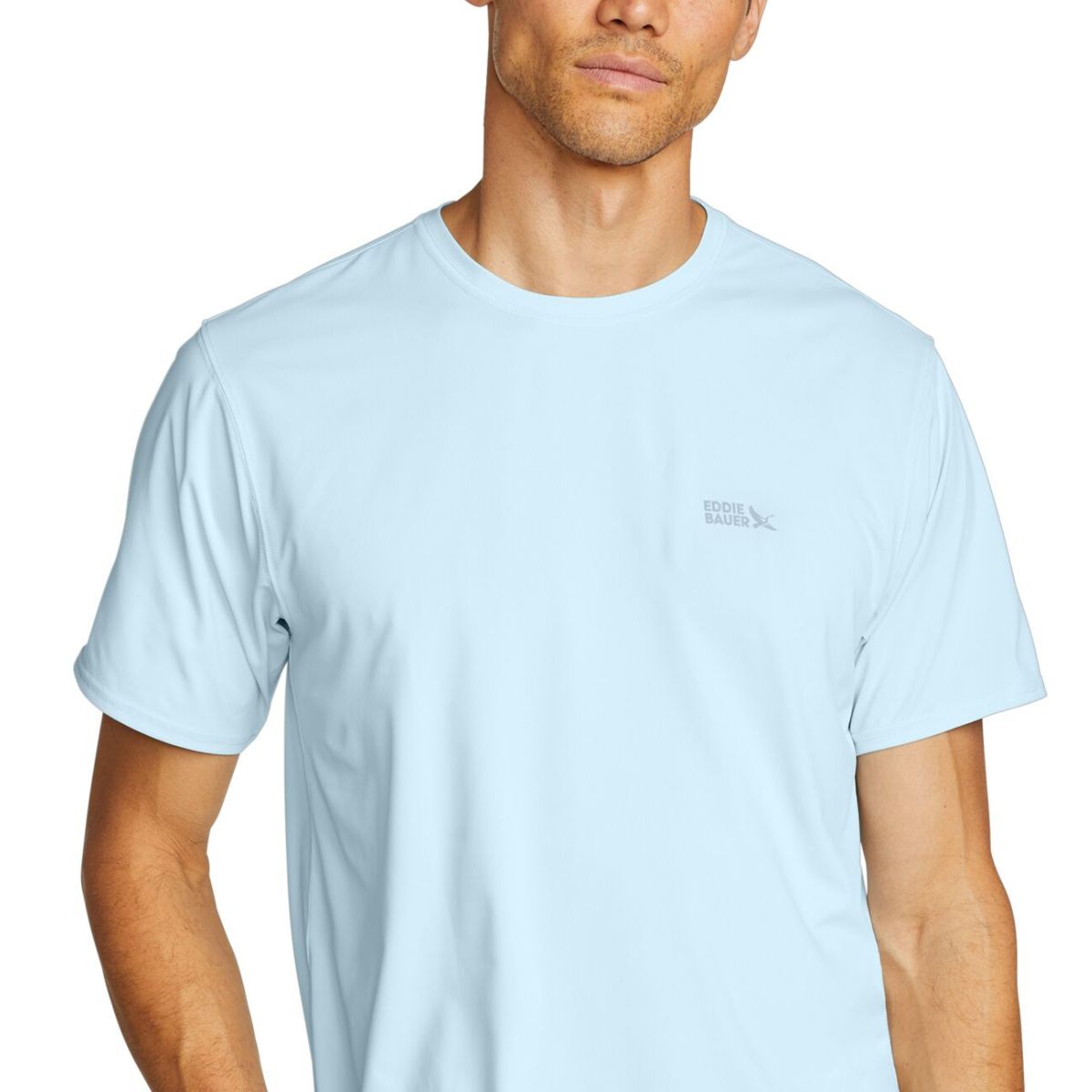 EDDIE BAUER SOLARFOIL UPF CREW SUÉTER MANGA CORTA MEN