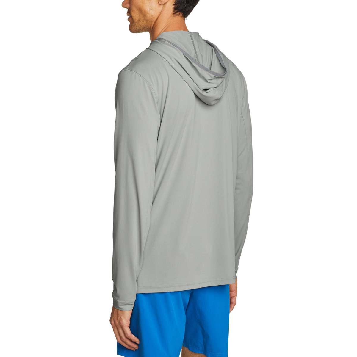 EDDIE BAUER SOLARFOIL UPF PULLOVER HOODIE MEN