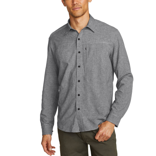 EDDIE BAUER FRONT RANGE CHAMBRAY 2.0 CAMISA MANGA LARGA MEN