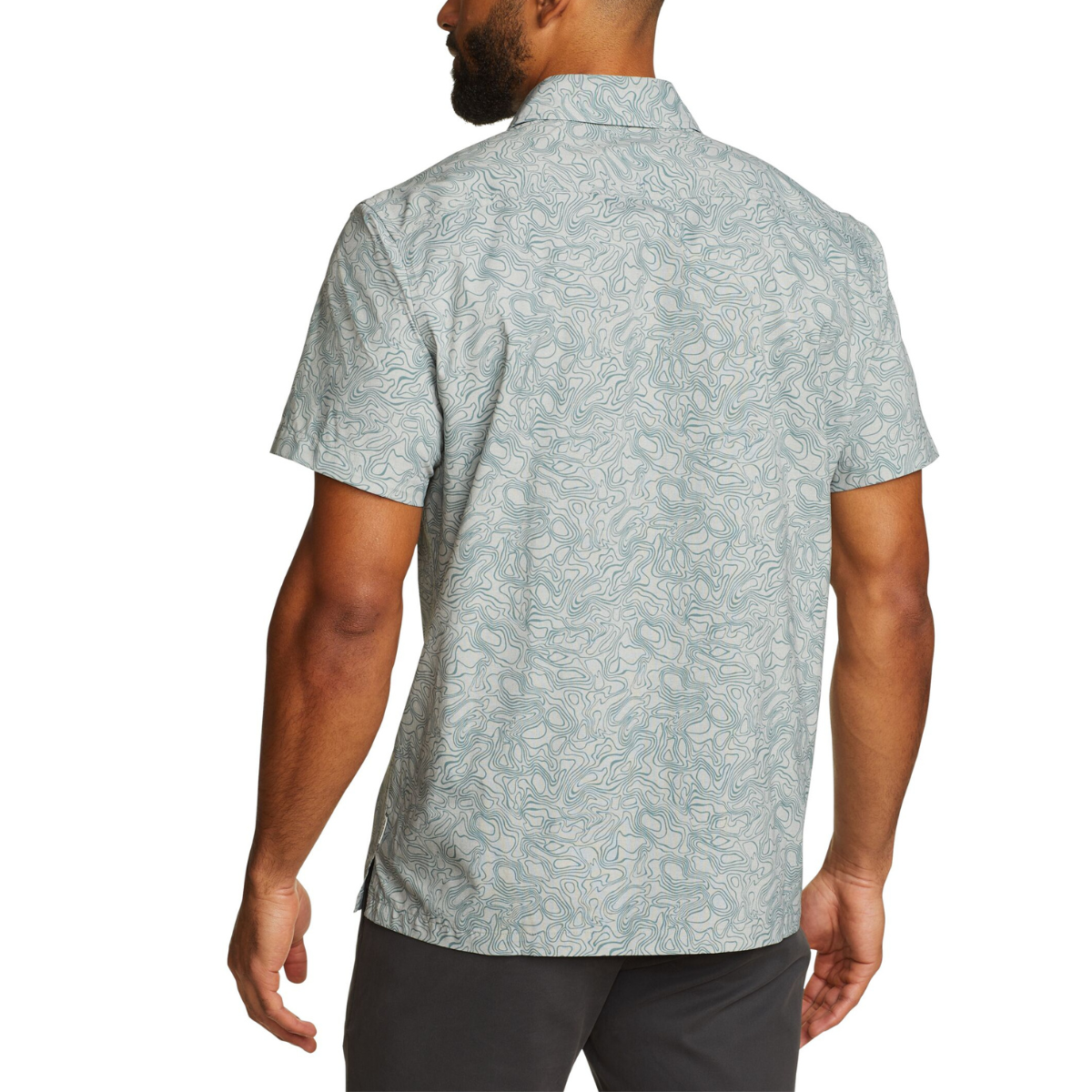 EDDIE BAUER RAINIER 3.0 PRINT CAMISA MANGA CORTA MEN