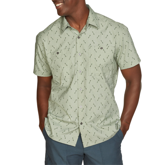 EDDIE BAUER RAINIER 3.0 PRINT CAMISA MANGA CORTA MEN