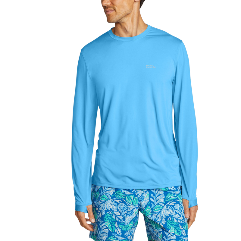 EDDIE BAUER SOLARFOIL UPF CREW SUÉTER MANGA LARGA MEN