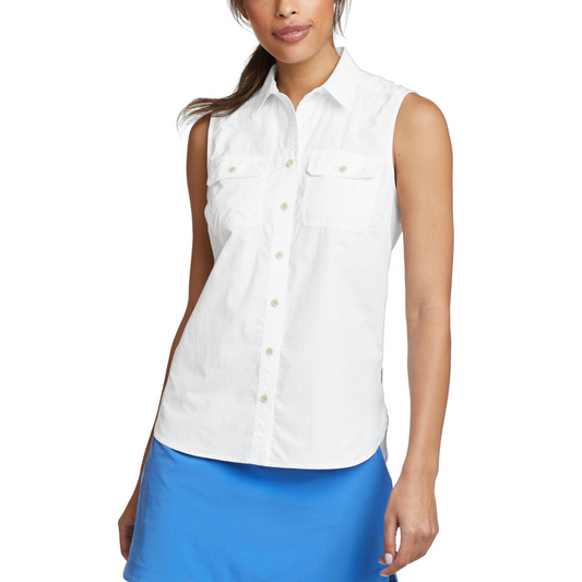 EDDIE BAUER MOUNTAIN RIPSTOP CAMISA MANGA LARGA WOMEN