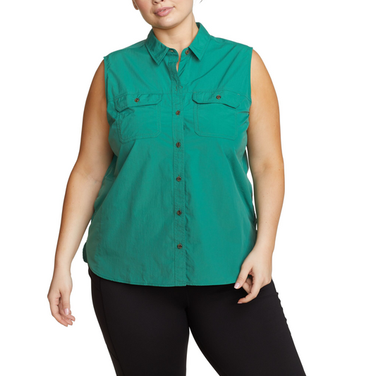 EDDIE BAUER MOUNTAIN RIPSTOP CAMISA MANGA CORTA WOMEN