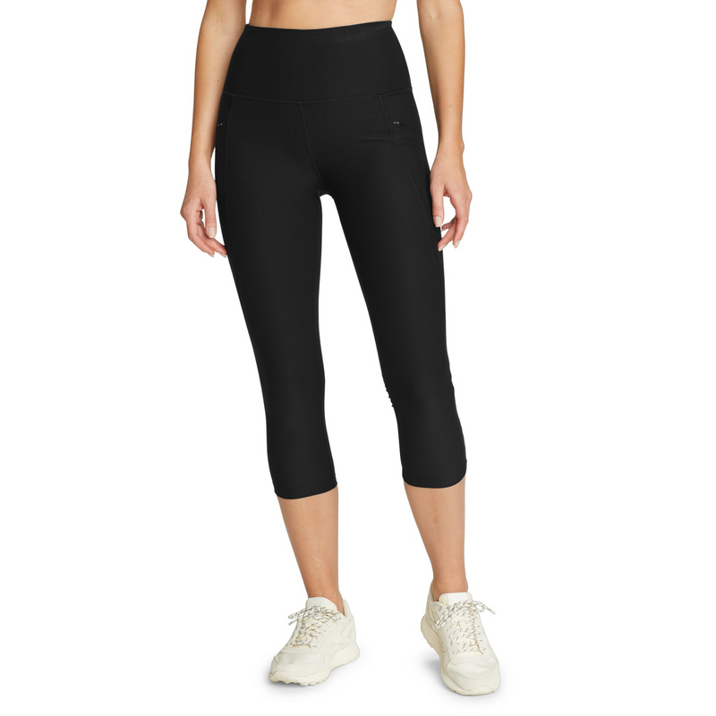 EDDIE BAUER TRAIL TIGHT HIGH RISE LEGGING CAPRI WOMEN