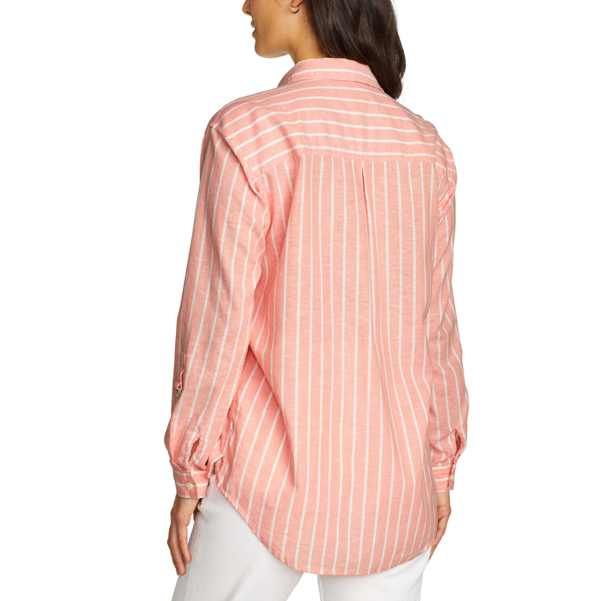 EDDIE BAUER HEMPLIFY BEACH CAMISA MANGA LARGA WOMEN
