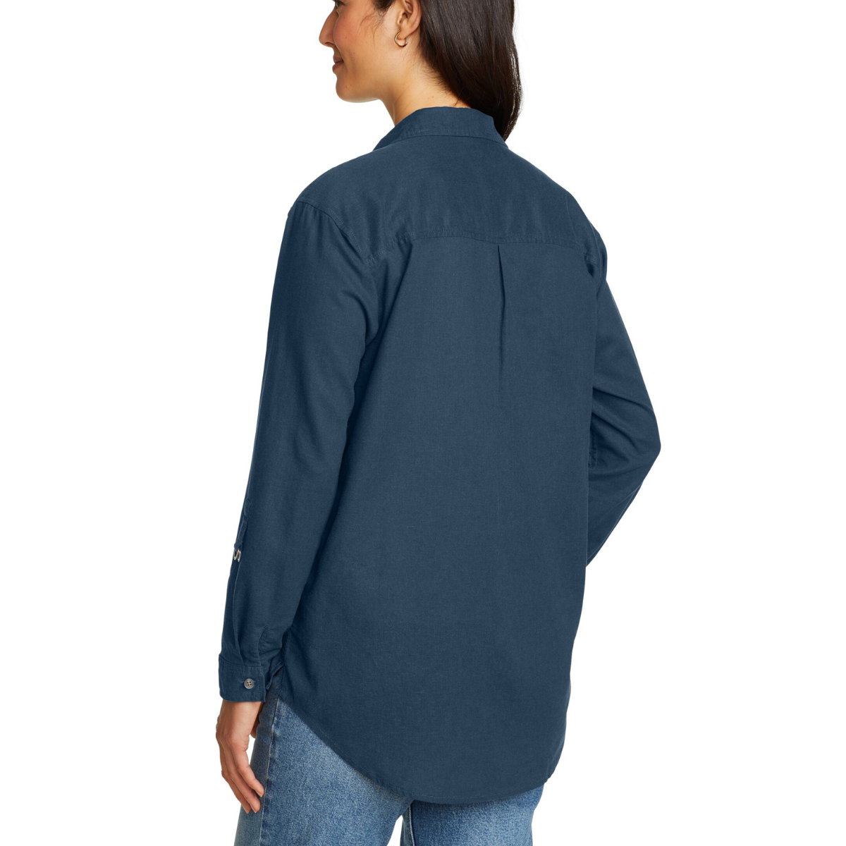 EDDIE BAUER HEMPLIFY BEACH CAMISA MANGA LARGA WOMEN