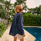 EDDIE BAUER HEMPLIFY BEACH CAMISA MANGA LARGA WOMEN