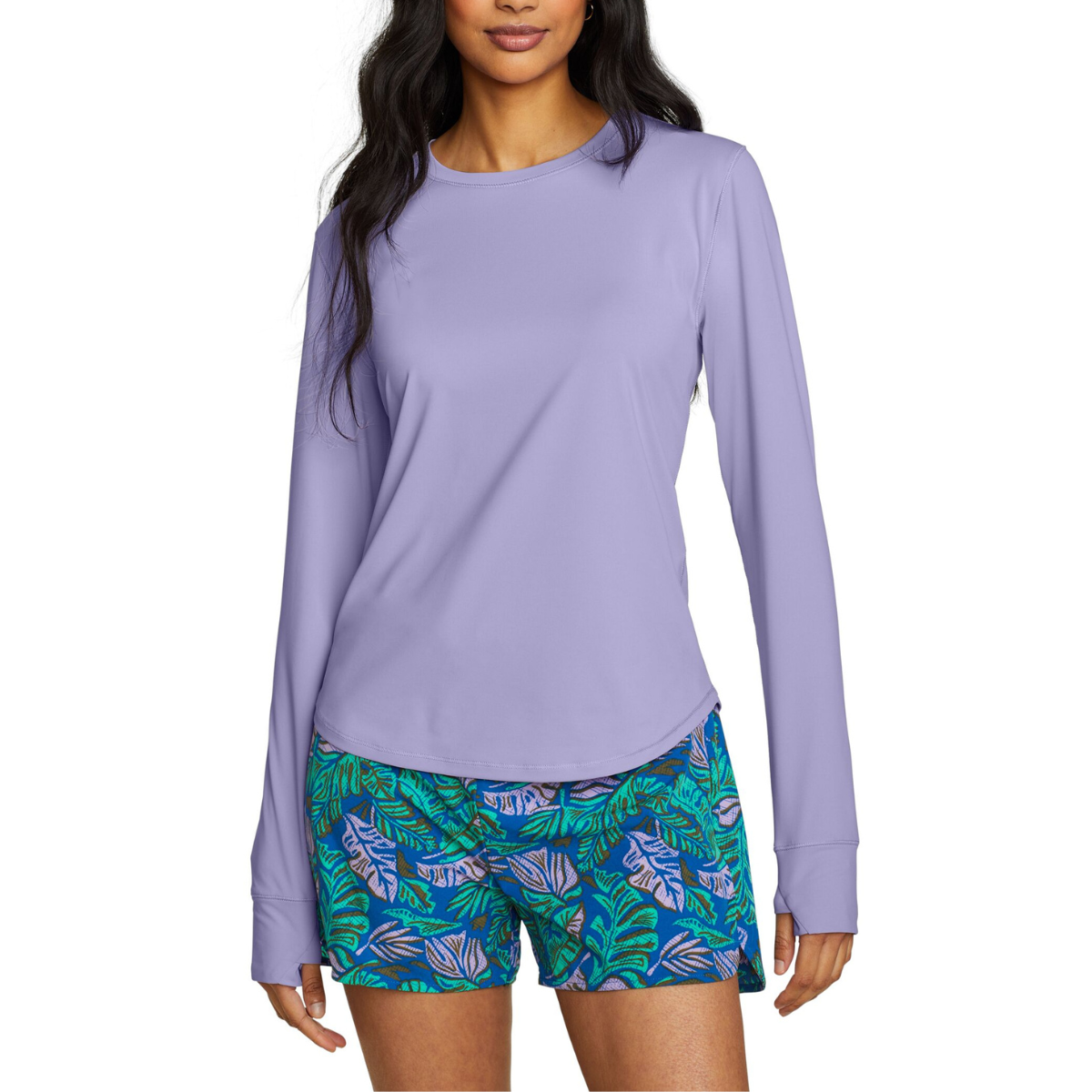 EDDIE BAUER SOLARFOIL TEE SUÉTER WOMEN