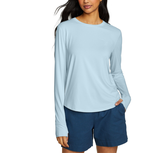 EDDIE BAUER SOLARFOIL TEE SUÉTER WOMEN