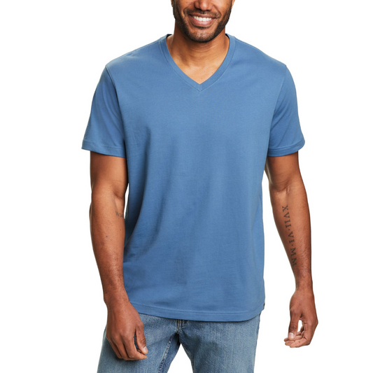 EDDIE BAUER LEGENG WASH V NECK SUÉTER MEN