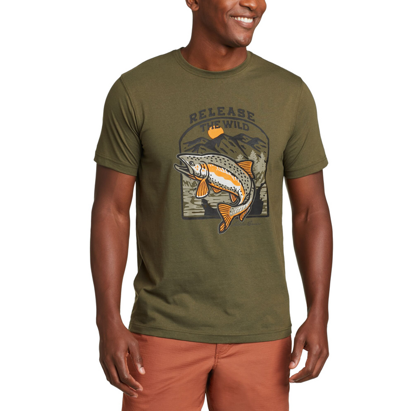 EDDIE BAUER RELEASE FISH SUÉTER MEN
