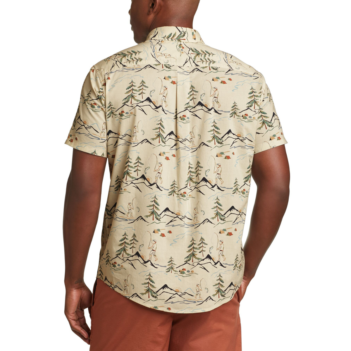 EDDIE BAUER BAJA CAMISA MANGA CORTA MEN