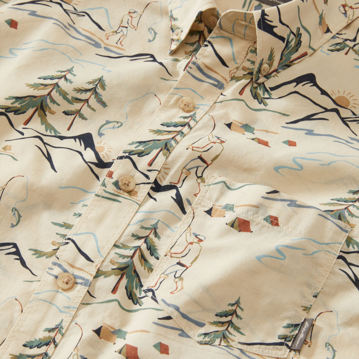 EDDIE BAUER BAJA CAMISA MANGA CORTA MEN