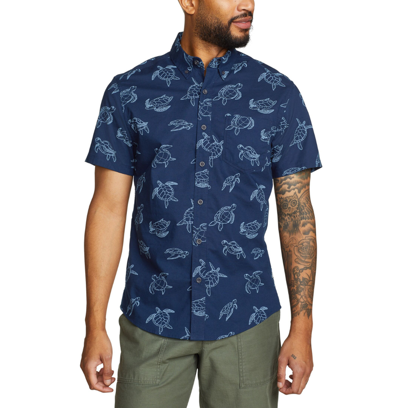 EDDIE BAUER BAJA CAMISA MANGA CORTA MEN