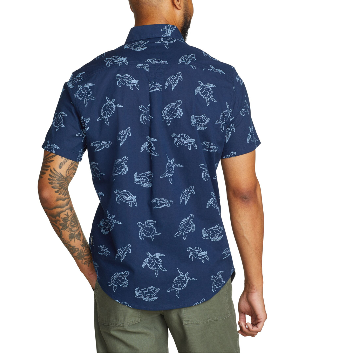 EDDIE BAUER BAJA CAMISA MANGA CORTA MEN
