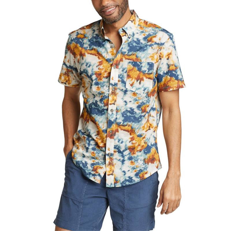 EDDIE BAUER BAJA CAMISA MANGA CORTA MEN