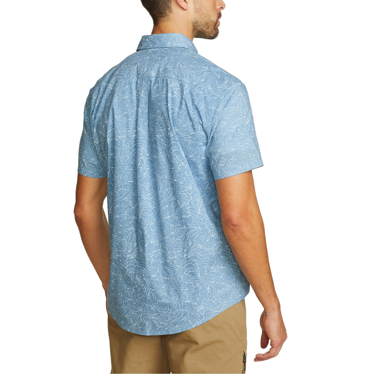 EDDIE BAUER BAJA CAMISA MANGA CORTA MEN