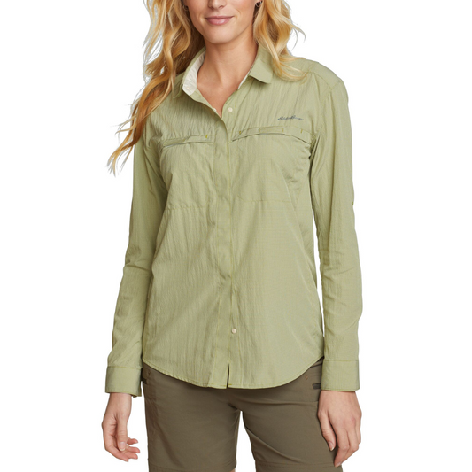 EDDIE BAUER GUIDE UPF 2.0 CAMISA MANGA LARGA WOMEN