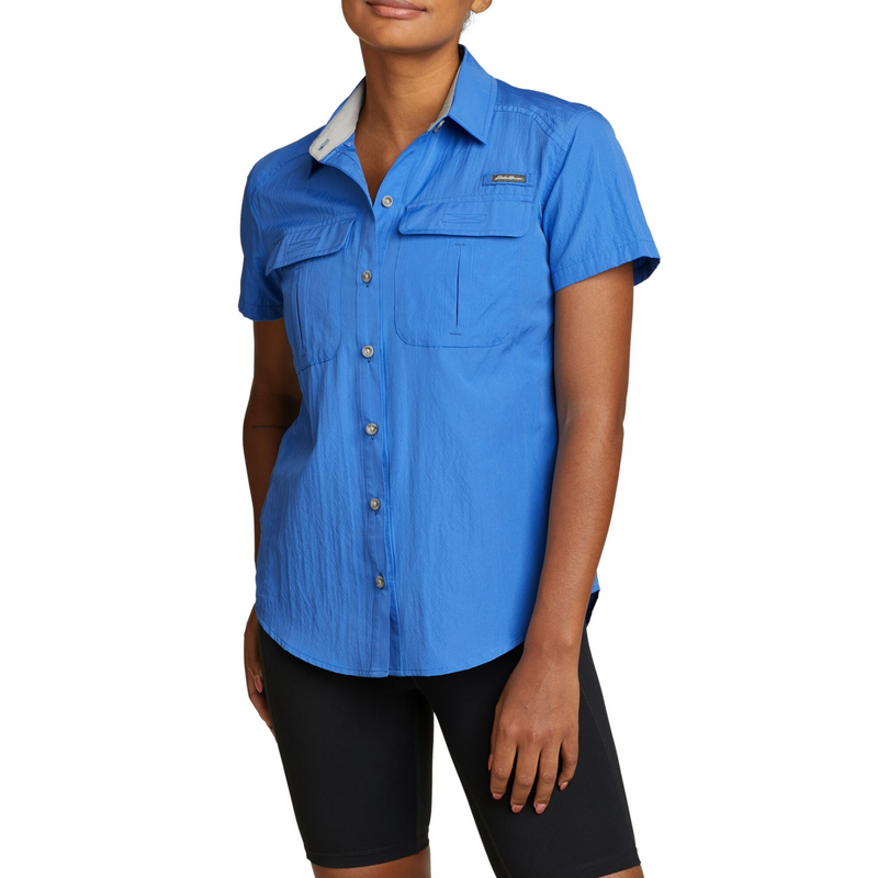 EDDIE BAUER GUIDE UPF CAMISA MANGA CORTA WOMEN