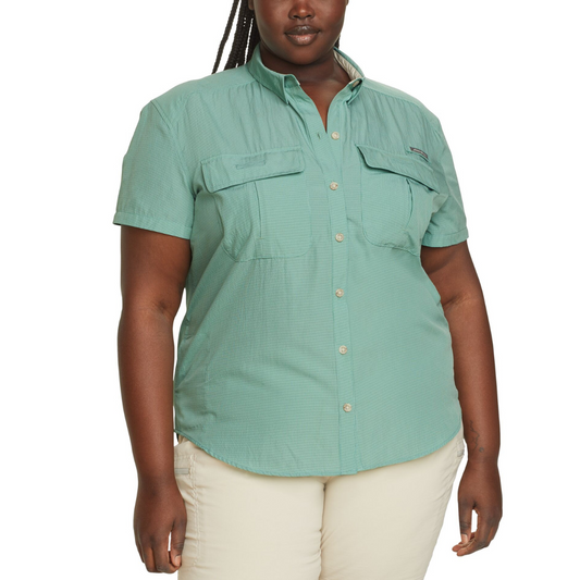 EDDIE BAUER GUIDE UPF CAMISA MANGA CORTA WOMEN
