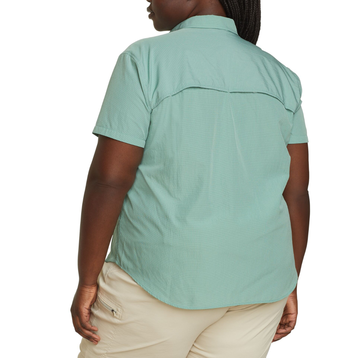 EDDIE BAUER GUIDE UPF CAMISA MANGA CORTA WOMEN