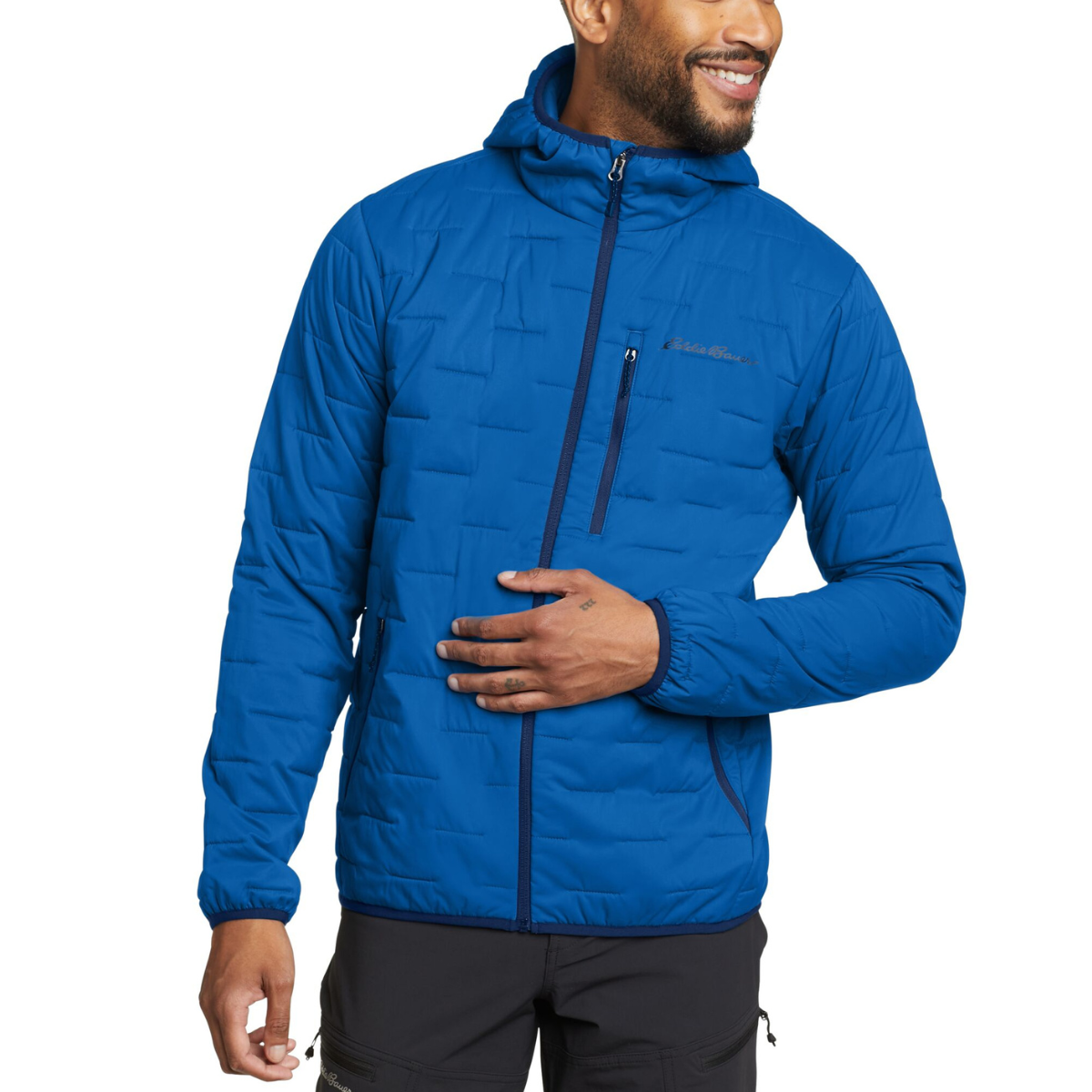 EDDIE BAUER HAVEN STRETCH INSULATED HOODED CHAQUETA MEN