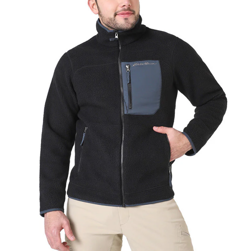 EDDIE BAUER QUEST 300 ZIP UP FLEECE MEN