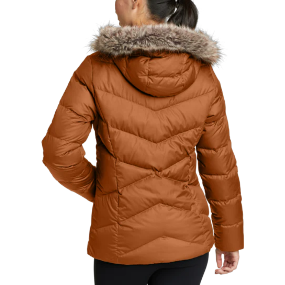 EDDIE BAUER CLASSIC DOWN HOODED CHAQUETA  WOMEN