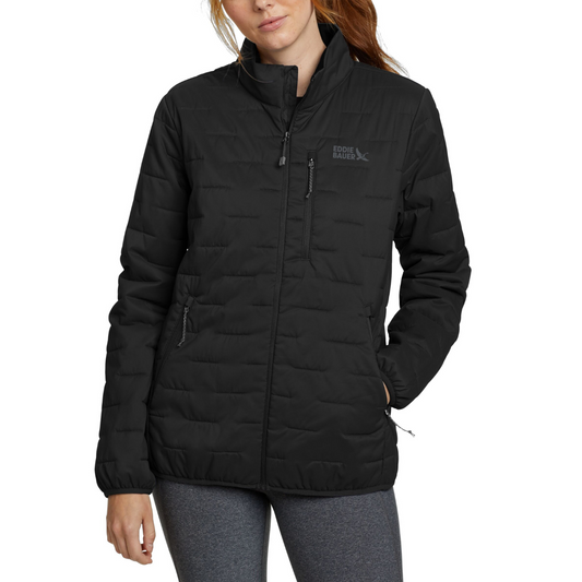 EDDIE BAUER HAVEN STRETCH FLEECE ZIP UP WOMEN