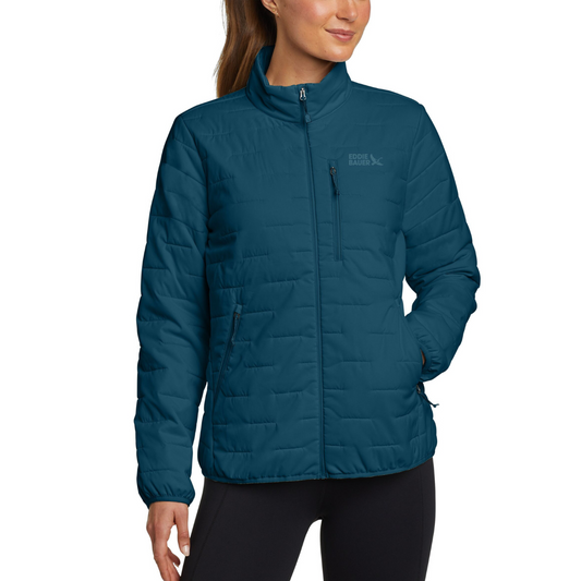 EDDIE BAUER HAVEN STRETCH FLEECE ZIP UP WOMEN
