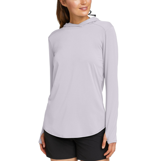 EDDIE BAUER MARINE AIR PULLOVER HOODED SUÉTER MANGA LARGA  WOMEN