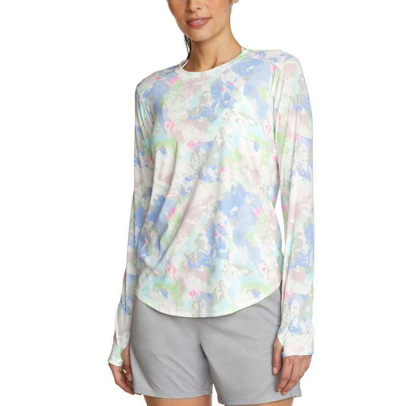 EDDIE BAUER MARINE AIR PRINT SUÉTER MANGA LARGA WOMEN
