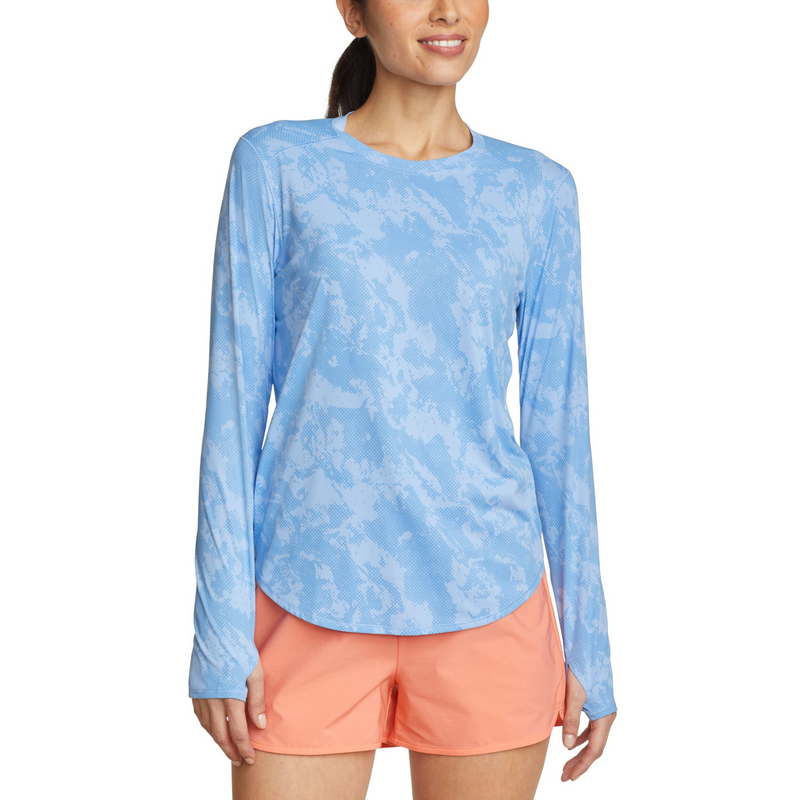 EDDIE BAUER MARINE AIR PRINT SUÉTER MANGA LARGA WOMEN