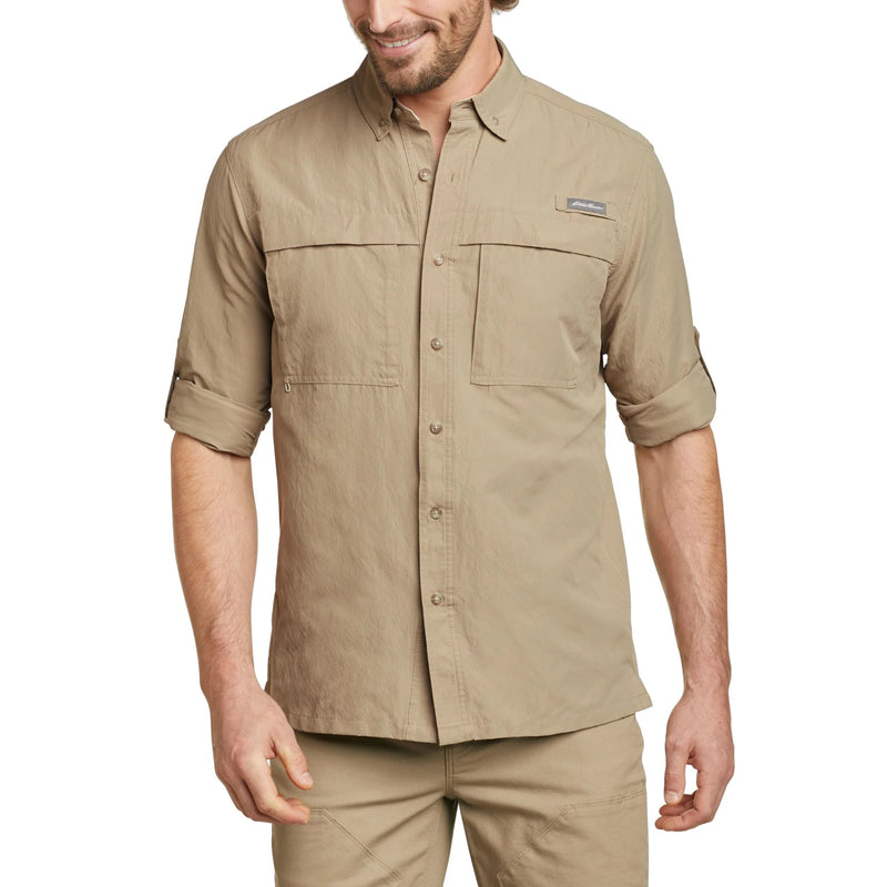 EDDIE BAUER RIPSTOP GUIDE CAMISA MANGA LARGA MEN