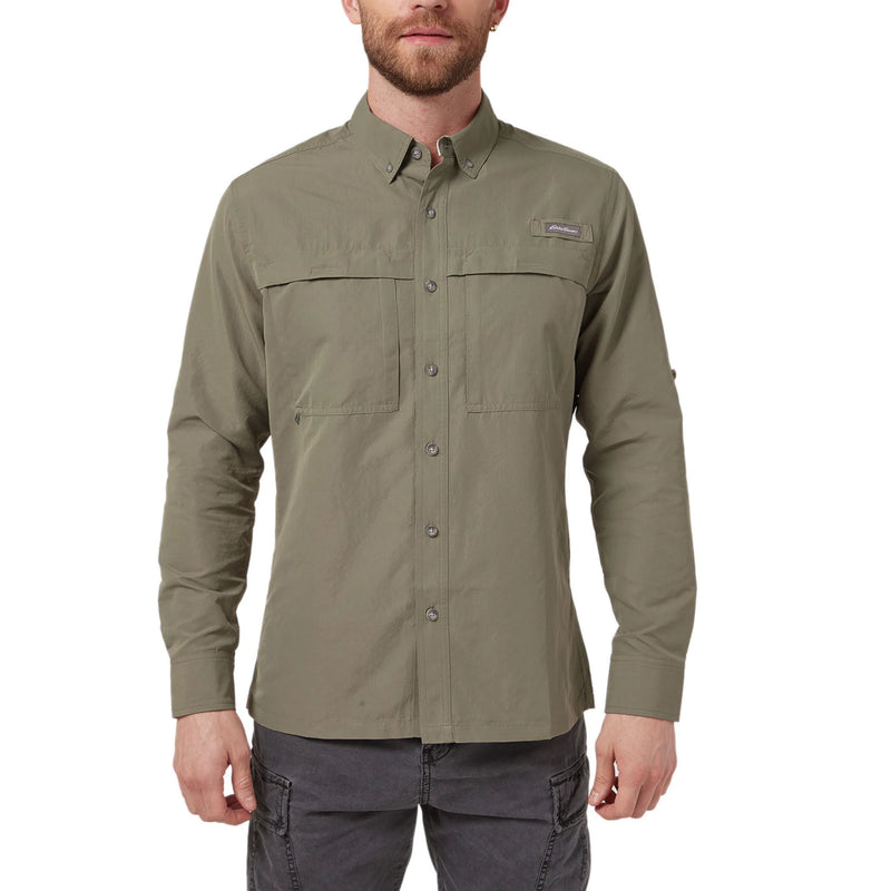 EDDIE BAUER RIPSTOP GUIDE CAMISA MANGA LARGA MEN