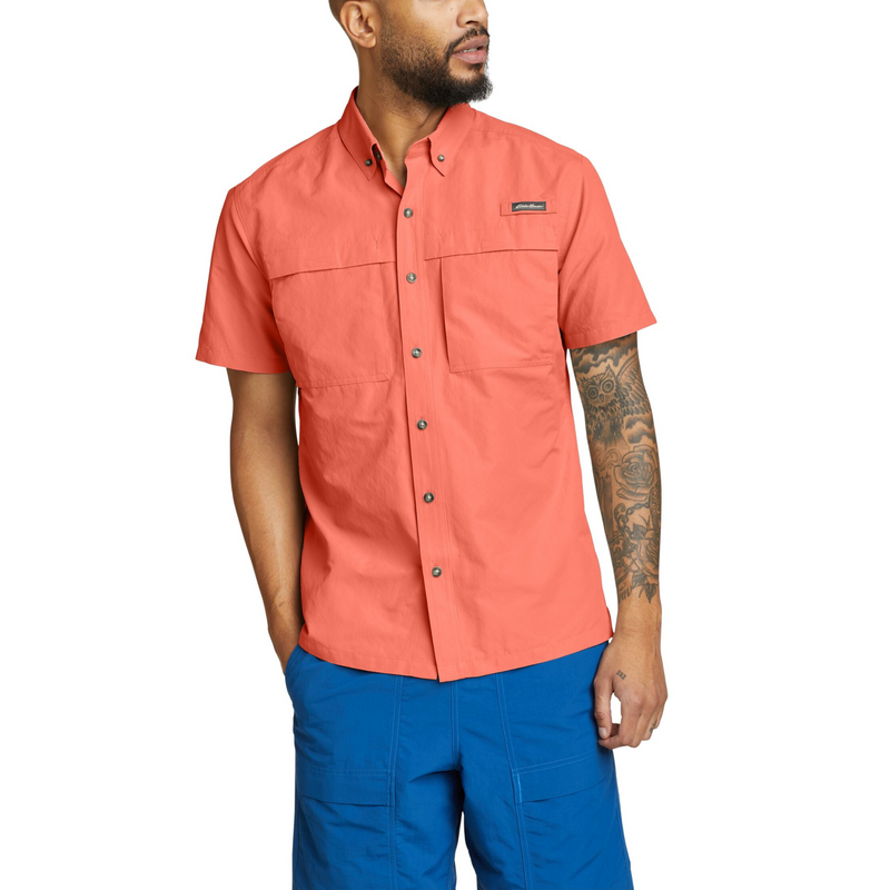 EDDIE BAUER RIPSTOP GUIDE CAMISA MANGA CORTA MEN
