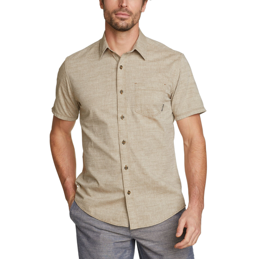EDDIE BAUER CAMANO CAMISA MANGA CORTA MEN
