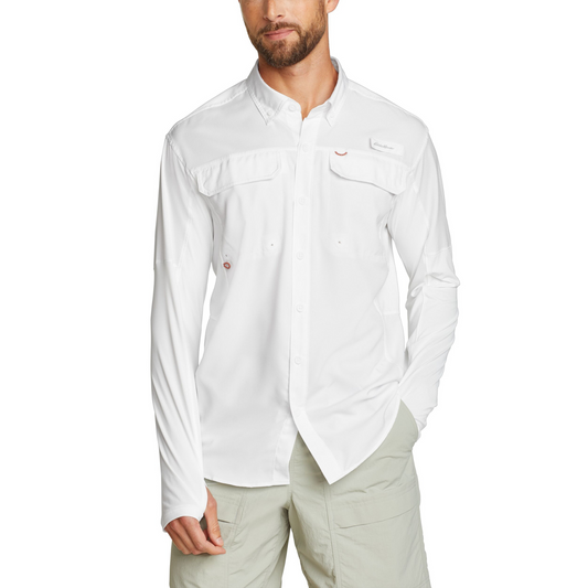 EDDIE BAUER SUNUP HYBRID CAMISA MANGA LARGA MEN