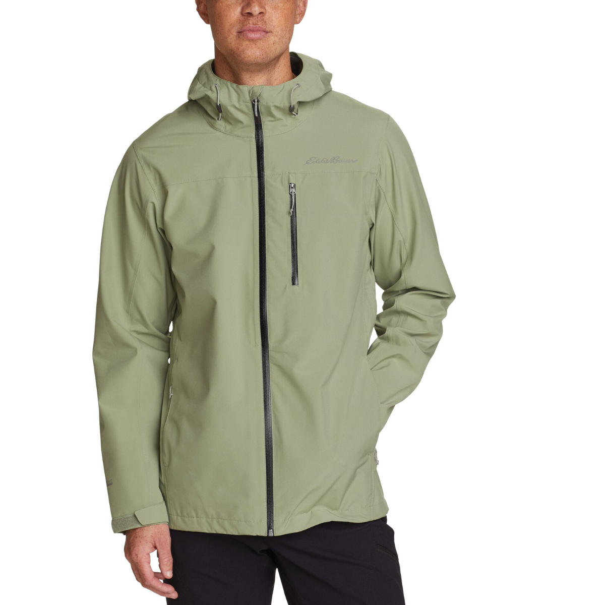 EDDIE BAUER CLOUD CAP STRETCH RAIN CHAQUETA IMPERMEABLE  MEN