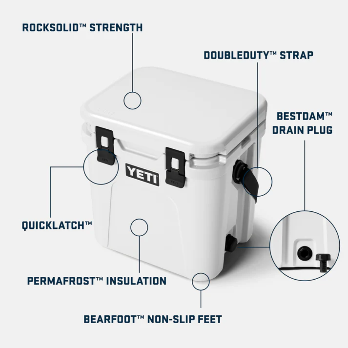 YETI HARD COOLER ROADIE 24 2.0